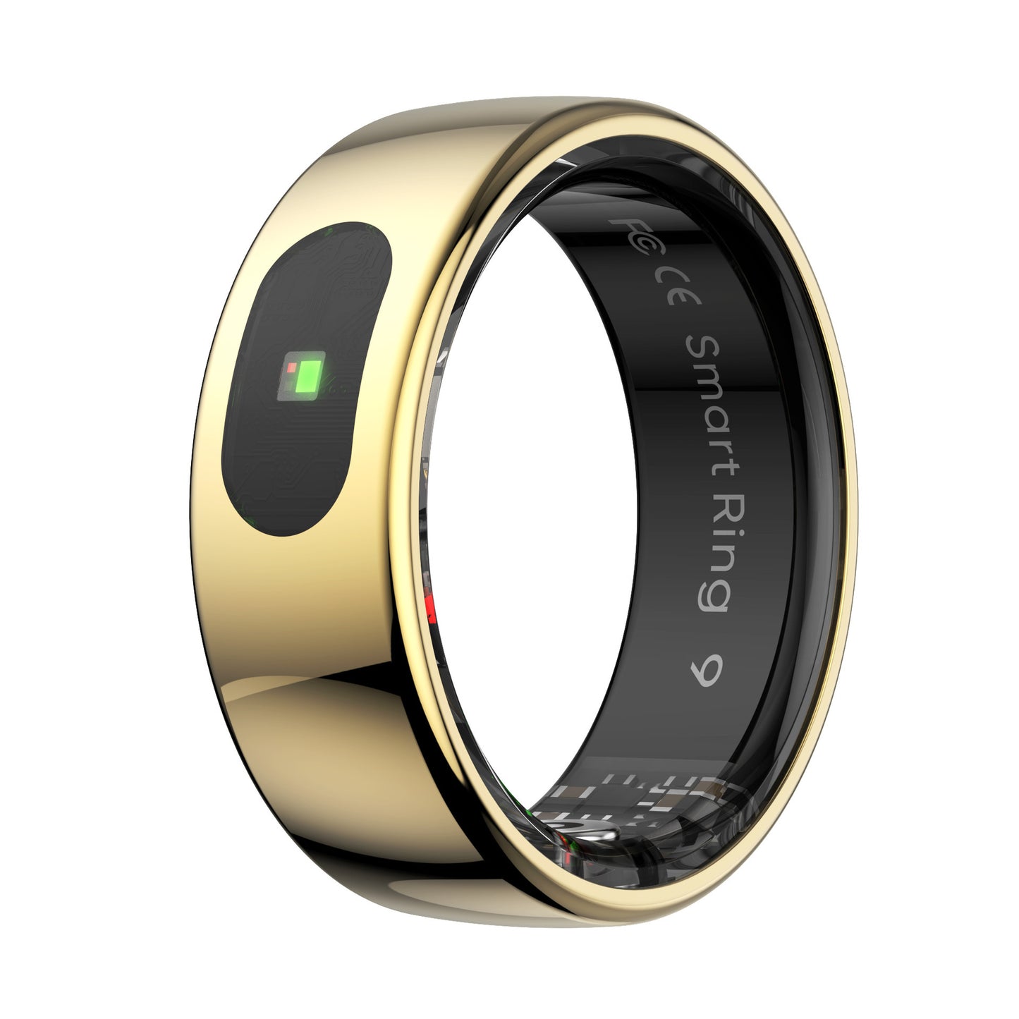 R08 (Qring) Waterproof Touch Body Temperature Sleep Blood Oxygen Heart Rate Sports Photo Music Control Smart Ring