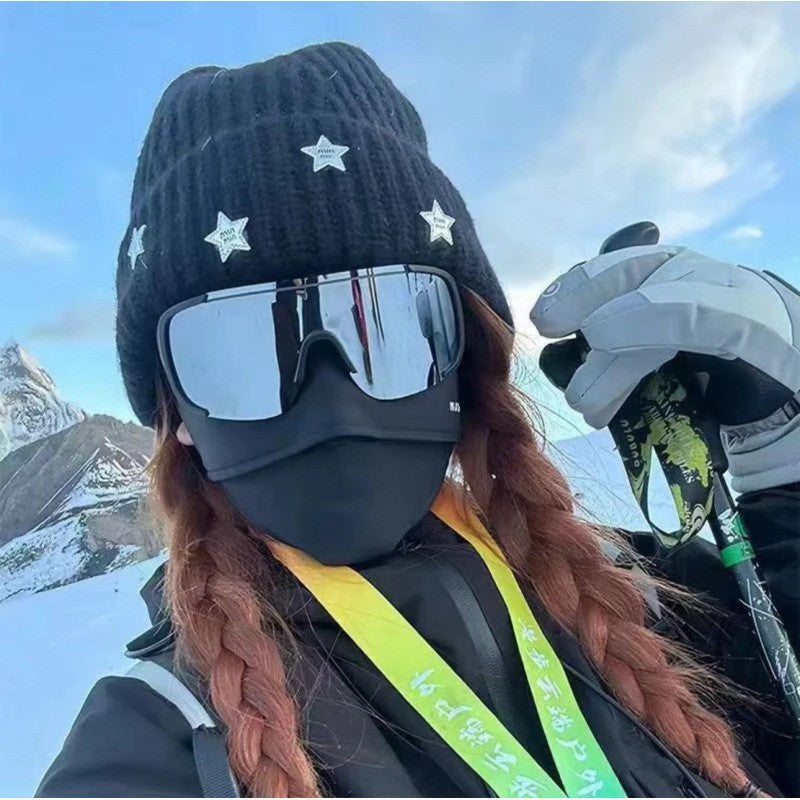 European and American Hot-Selling Goggles, Cycling Sunglasses, Mountaineering Men's Ski Colorful Dynamic Windproof and Anti-Uv Women's Sunglasses
