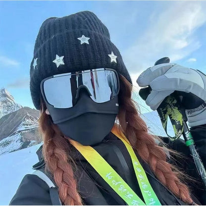 European and American Hot-Selling Goggles, Cycling Sunglasses, Mountaineering Men's Ski Colorful Dynamic Windproof and Anti-Uv Women's Sunglasses