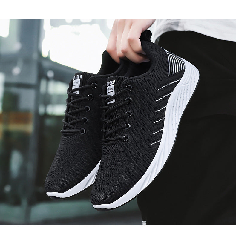 Men's Shoes 2026 New Model Export Men's Shoes Breathable Casual Lightweight Running Shoes Korean Style Fashion Trendy Sports Shoes for Men