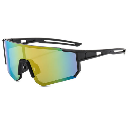 European and American Hot-Selling Goggles, Cycling Sunglasses, Mountaineering Men's Ski Colorful Dynamic Windproof and Anti-Uv Women's Sunglasses