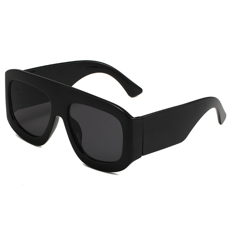 2024 generous frame European and American simple sunglasses fashion wear party party sunglasses for men and women