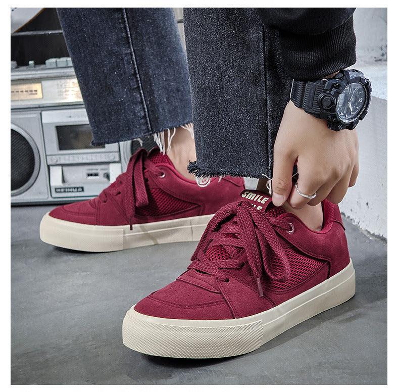 Shoes Men's 2025 Spring New Men's Shoes Korean Sports Casual Shoes All-match Niche Trendy Canvas Shoes Wholesale Cross-border