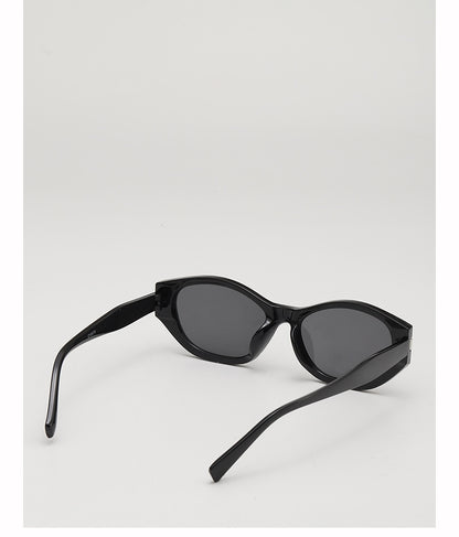 Fashion Retro Cat's Eye Distinctive Anti-UV Sunglasses Women's High-Level Street Photoshoot Concave Sunscreen Decorative Sunglasses