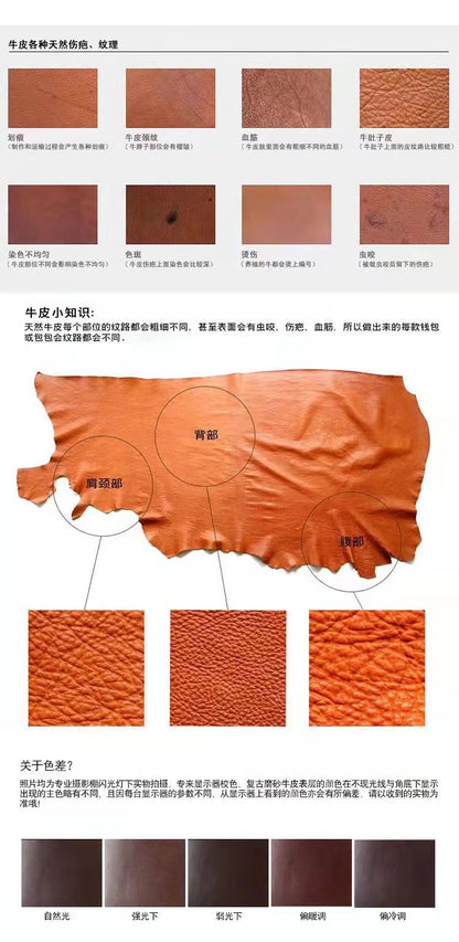 European and American Genuine Leather Cowhide Coin Purse Simple Mini Zipper Coin Bag 2025 New Small Wallet Women's Short Ultra-Thin