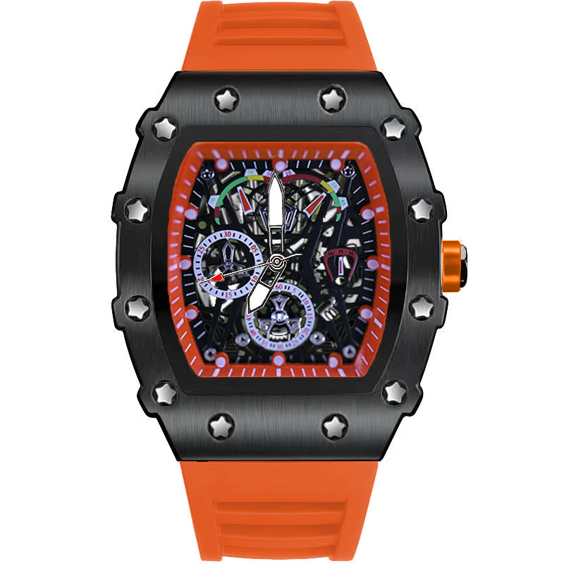 ZIDO Brand Fashion High Color Value Casual Sports Automatic Waterproof Luminous Men's Watch 1709