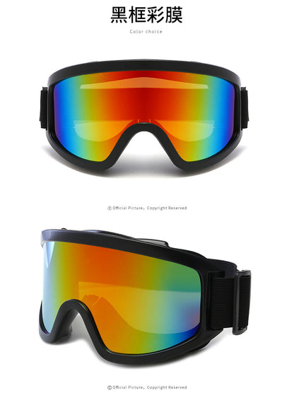 Ski Mountaineering Goggles for Men and Women, Outdoor Sports Sunglasses, Motorcycle Goggles, Cycling Windproof Sunglasses, Trendy 3048