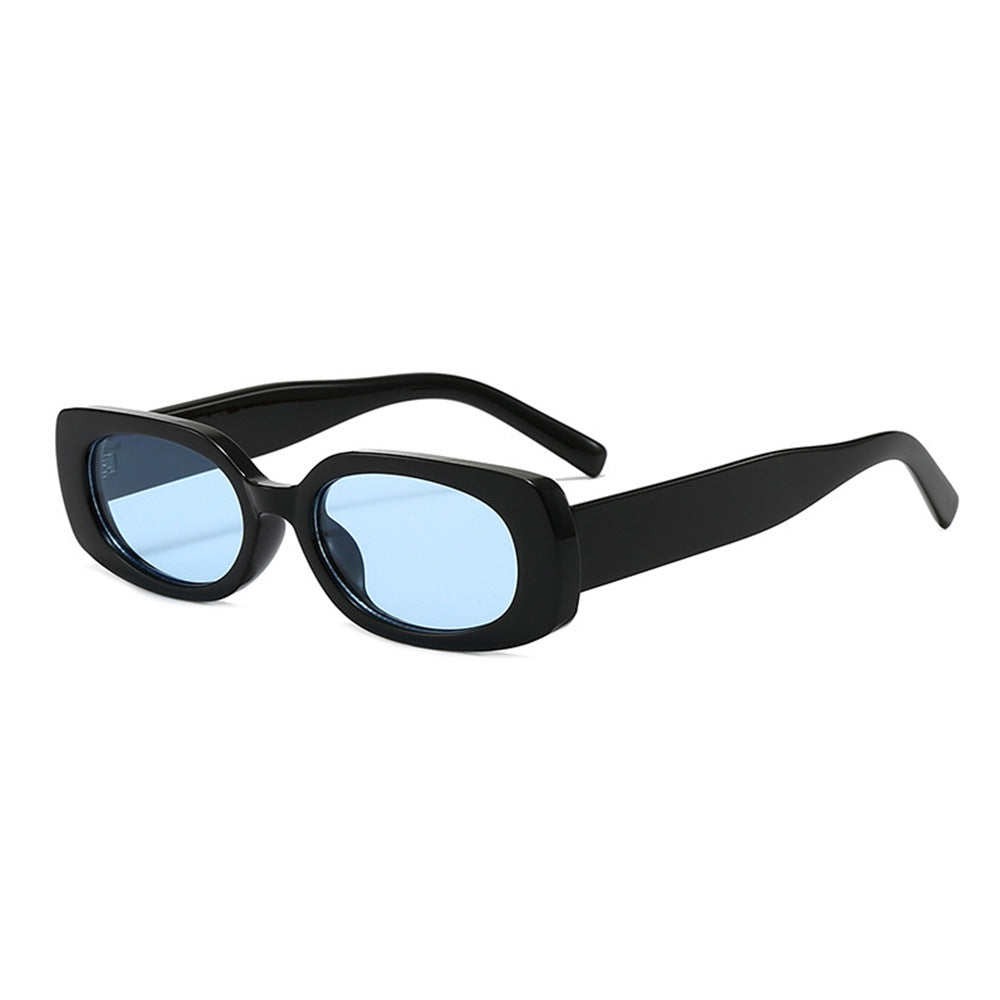 New Stylish Casual Simple Square Small Frame Sunglasses Ins Outdoor Fashion Driving Anti-Uv Sunglasses Trend