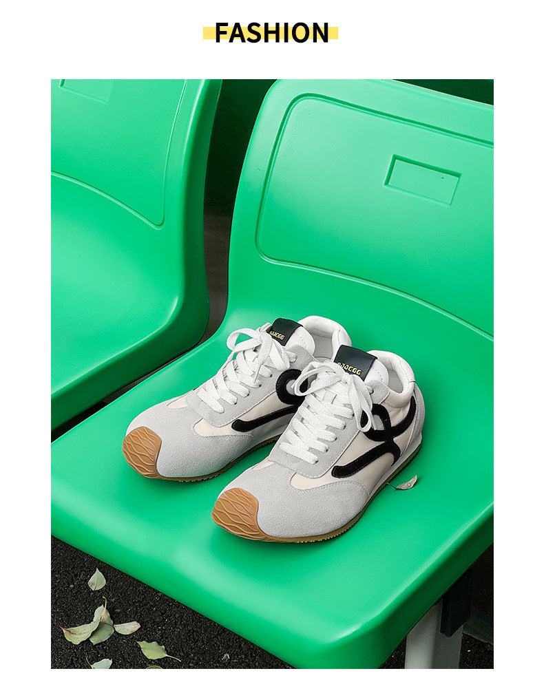 Spring and Autumn Sports Casual Shoes Trendy All-match Forrest Gump Shoes 2025 Spring New Single-layer Shoes Simple Lightweight German Training Shoes