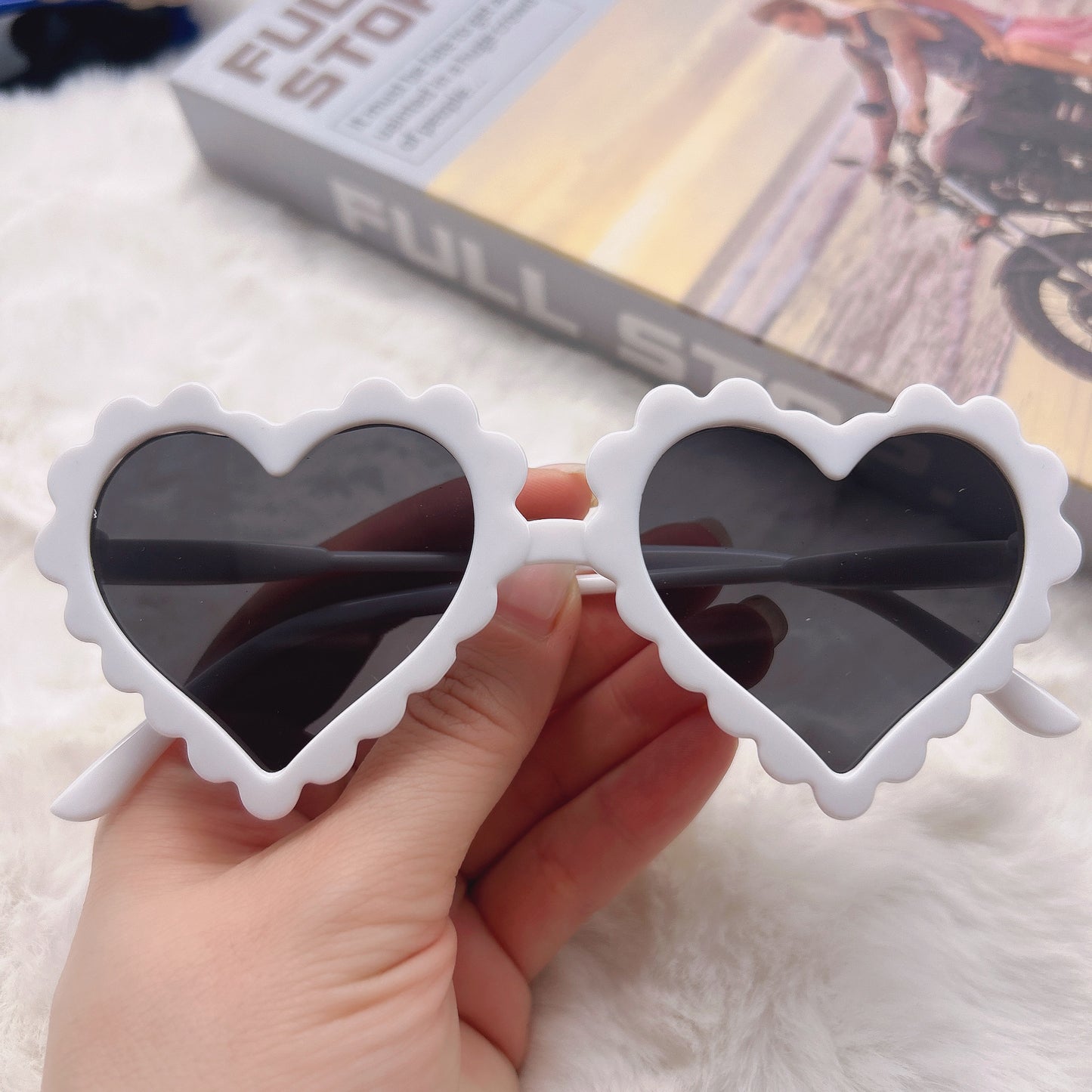 Children's Heart Sunglasses for Boys and Girls, Anti-Uv Sunglasses, Cute Girls, Peach Heart, Kidsren's Glasses Factory, Kidsren