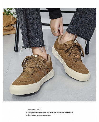 Shoes Men's 2025 Spring New Men's Shoes Korean Sports Casual Shoes All-match Niche Trendy Canvas Shoes Wholesale Cross-border