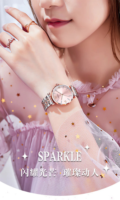 Gypsophila Watch for Women, Dropshipping Factory Direct Sales, Douyin Live Broadcast, Popular Fashion Trend Watch, Waterproof