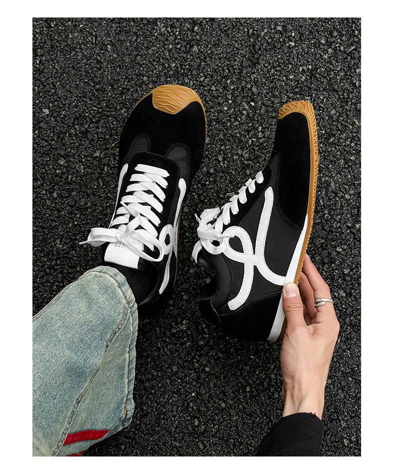 Spring and Autumn Sports Casual Shoes Trendy All-match Forrest Gump Shoes 2025 Spring New Single-layer Shoes Simple Lightweight German Training Shoes