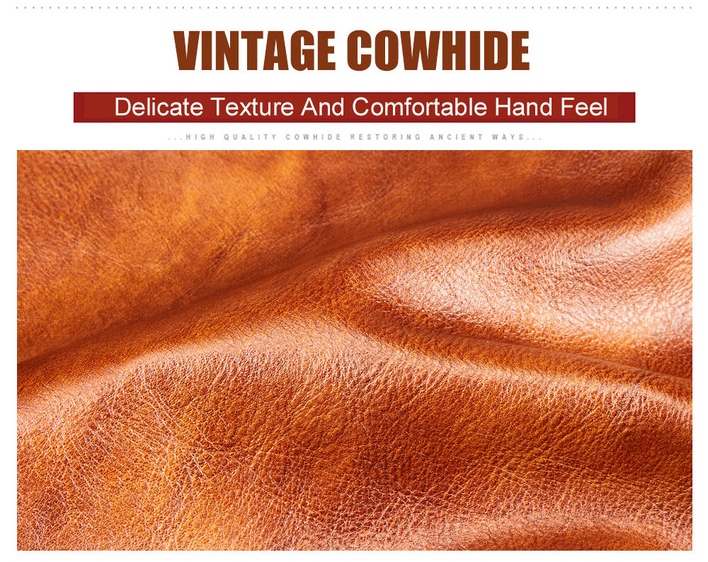 Men's wallet wholesale leather zipper short retro wallet RFID anti-theft foreign trade leather wallet manufacturers processing