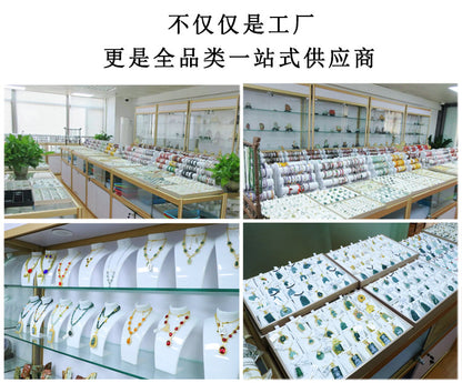 Guan Yu Natural Burmese Grade a Jade Multi-Circle Bracelet Necklace Women's Wholesale Dropshipping S4052108