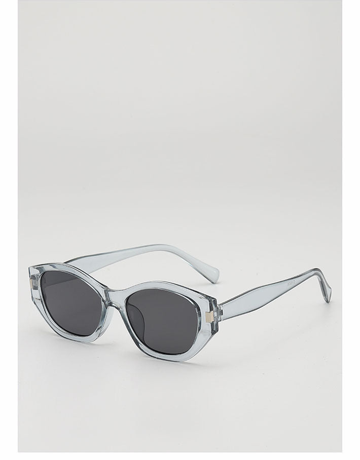 Fashion Retro Cat's Eye Distinctive Anti-UV Sunglasses Women's High-Level Street Photoshoot Concave Sunscreen Decorative Sunglasses