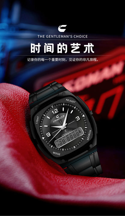 CHAXIGO fashion men's watch luminous waterproof alloy men's square electronic watch a generation of hair