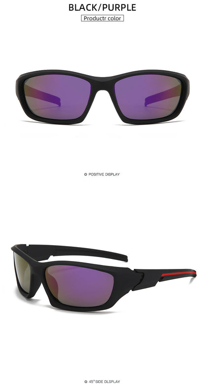 Polarized outdoor riding sports glasses cross-border fishing sunglasses driver sunglasses men and women new TEMU hot sale