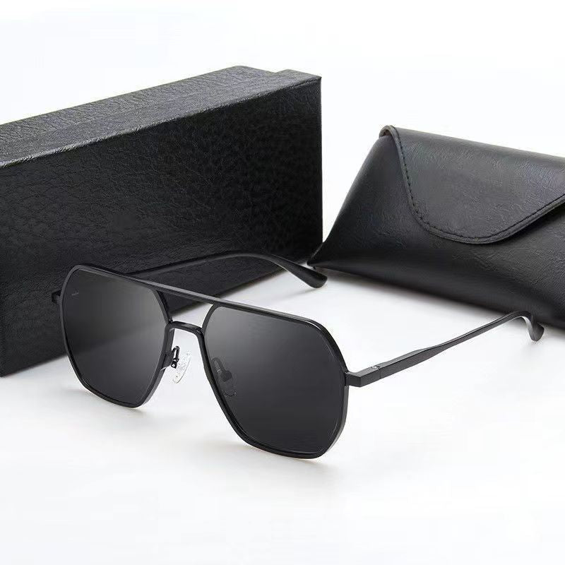New Polarized Men's Driving, Fishing, High-Definition Day and Night Color-Changing Trendy Anti-Uv Sunglasses