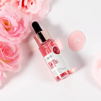 LAIKOU Bulgaria Rose Face Serum Facial Original Nourish Essense Brightening Rejuvenation Deep Moisturizing Serum Skin Care 30ml