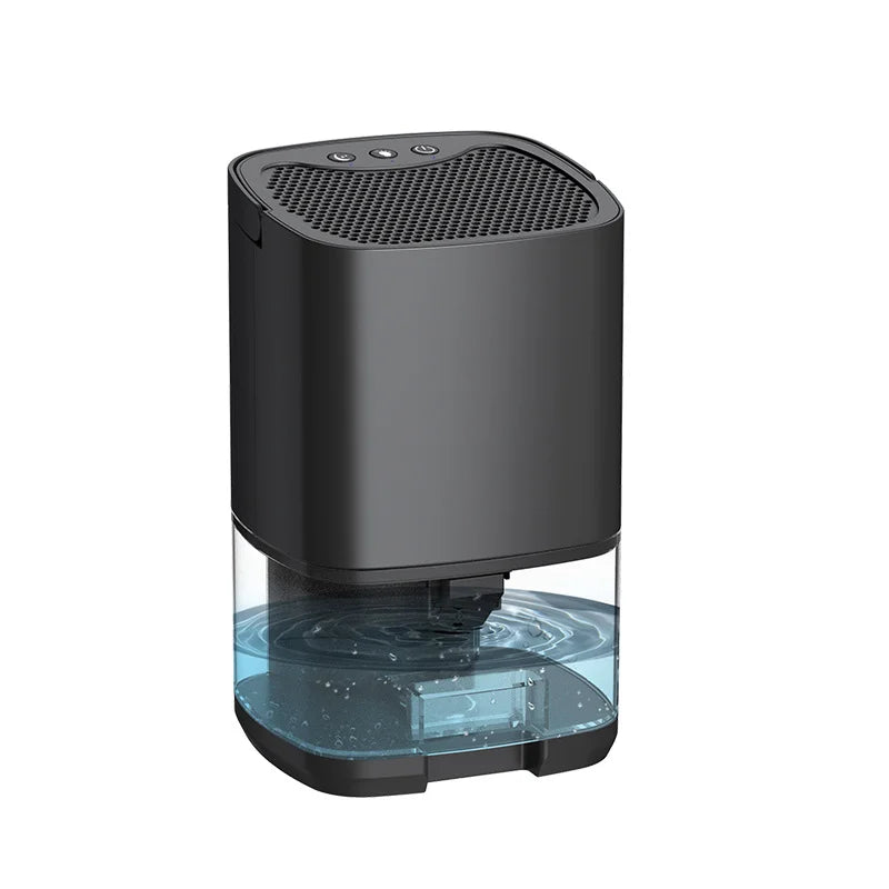 Portable Quiet Air Dehumidifier Moisture Absorber For Bedroom Kitchen Office