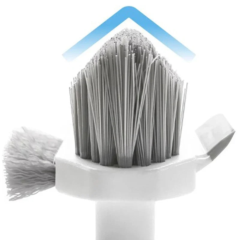 Useful Things for Kitchen Gadgets Cleaning Tools 4-in-1 Tool Dish Soap and Ceramic Tile Floor Brush Bathroom Supplies Tub Home