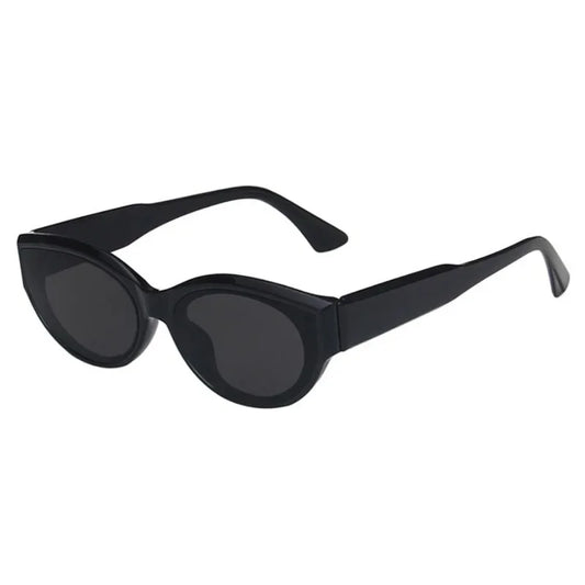 Vintage Cat Eye Sunglasses for Women Elliptic Square Oval Fashion Shades Trendy Female Outdoor Eyewear
