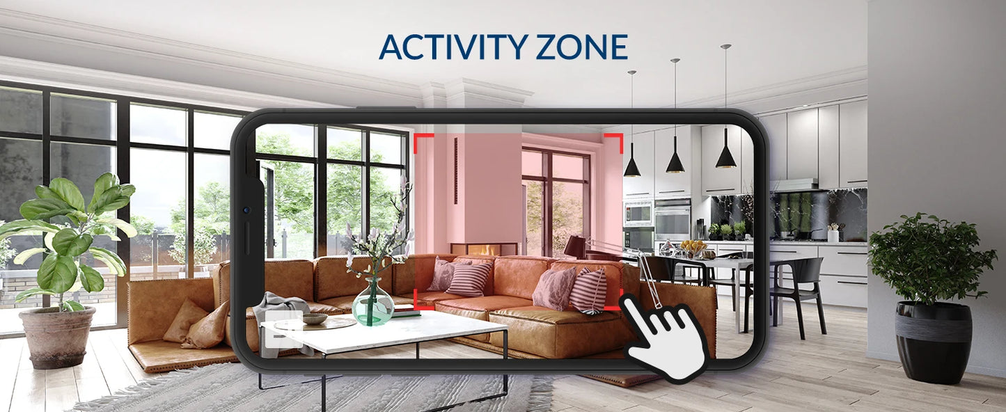 YI 2K 3MP Cameras 2/4Pack Homekit IP Security Protection System with Night Vision for Office/Baby/Nanny/Pet Monitor Wifi CCTV