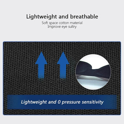 3D Soft Sleep Eye Mask For Men And Women Unisex Light Blocking Comfort Cover