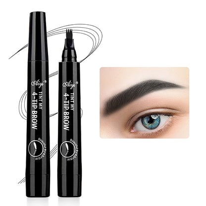 Waterproof Microblading Eyebrow Pencil Long Lasting Natural Brow Definer