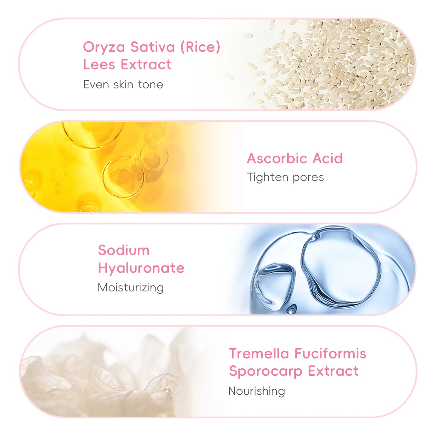 LAIKOU Sakura Serum Shrink Pores Remove Acne Skin Rejuvenation Whitening Essence