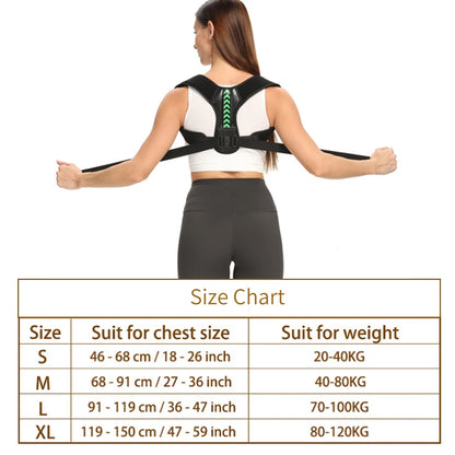 Adjustable Posture Corrector Belt For Upper Back Spine And Shoulder Alignment