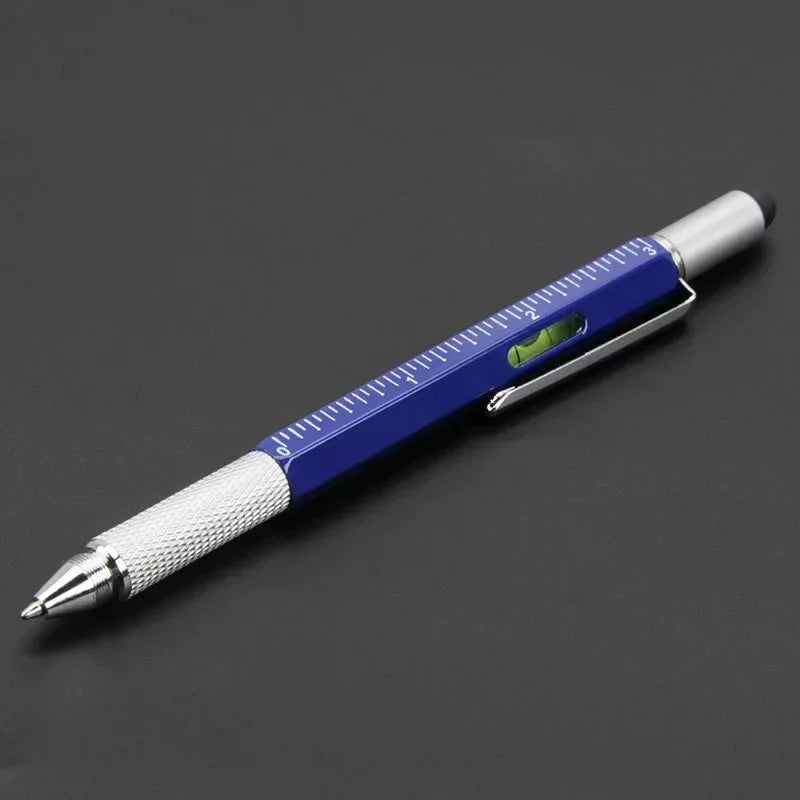Multifunction 7 In 1 Pen With Stylus Touch Screen Screwdriver And Level Tool