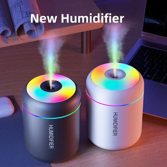 Compact USB Aroma Diffuser With Cool Mist And Soft Light For Bedroom Decor