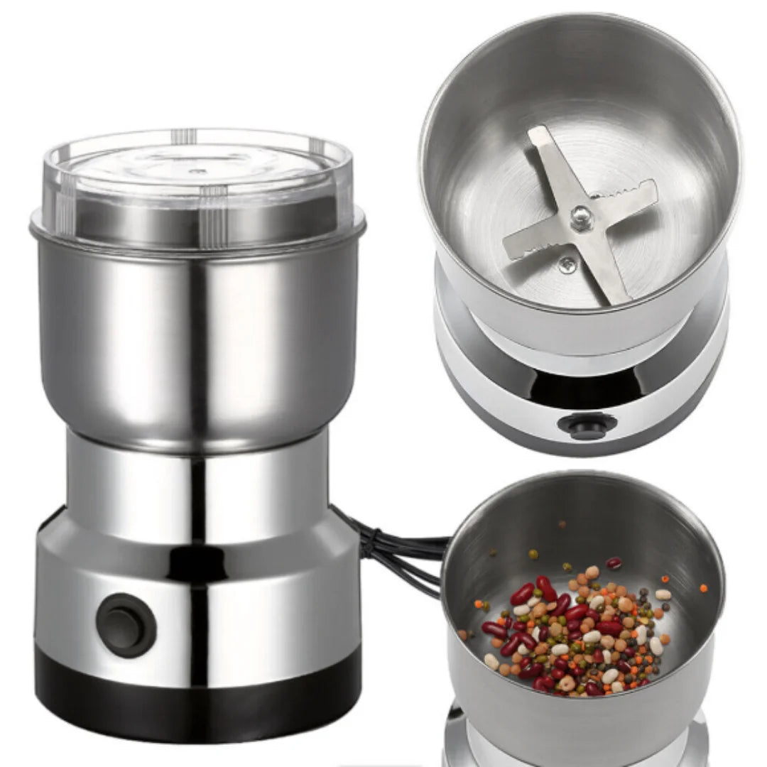 Kitchen Multifunctional 4 Blade Grain Grinder Coffee Chopping Home Electric Coffee Grinder Nut Bean Flavor Blender