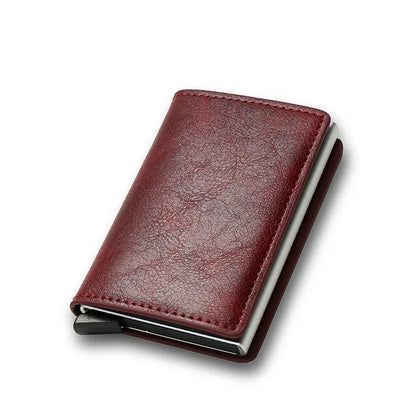 Anti Thief Rfid Credit Card Holder Smart Minimalist Wallet Men Women Slim Bank Cardholder Case Money Bag Cash Creditcard Purse