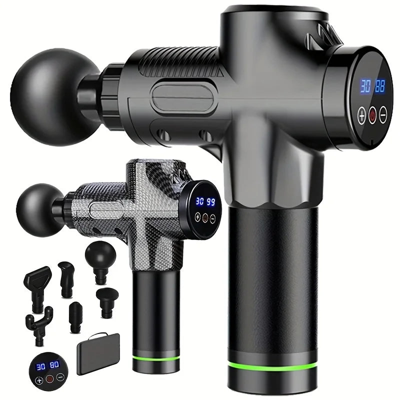 Massager Body Neck Back Deep Tissue Muscle Relaxation Fitness Tool For Shoulder Fascial Massage Gun Electric Percussion Pistol