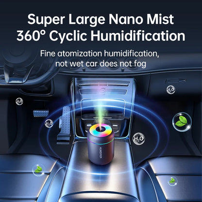 Compact USB Aroma Diffuser With Cool Mist And Soft Light For Bedroom Decor