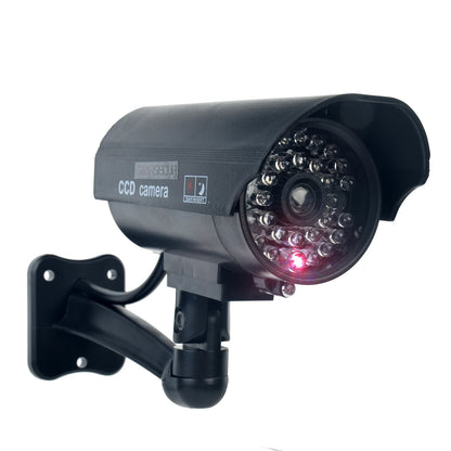 ALARMEST Fake Camera Dummy Waterproof Security CCTV Surveillance Camera With Flashing Red Led Light Outdoor Indoor