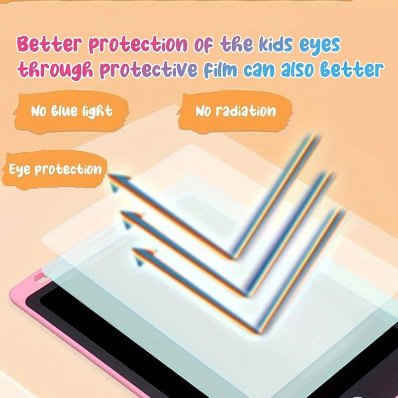 12 Inch LCD Drawing Tablet Handwriting Tablet Electronic Writing Board Doodle Board Educational Toys For 3-12 Years Kids Gifts