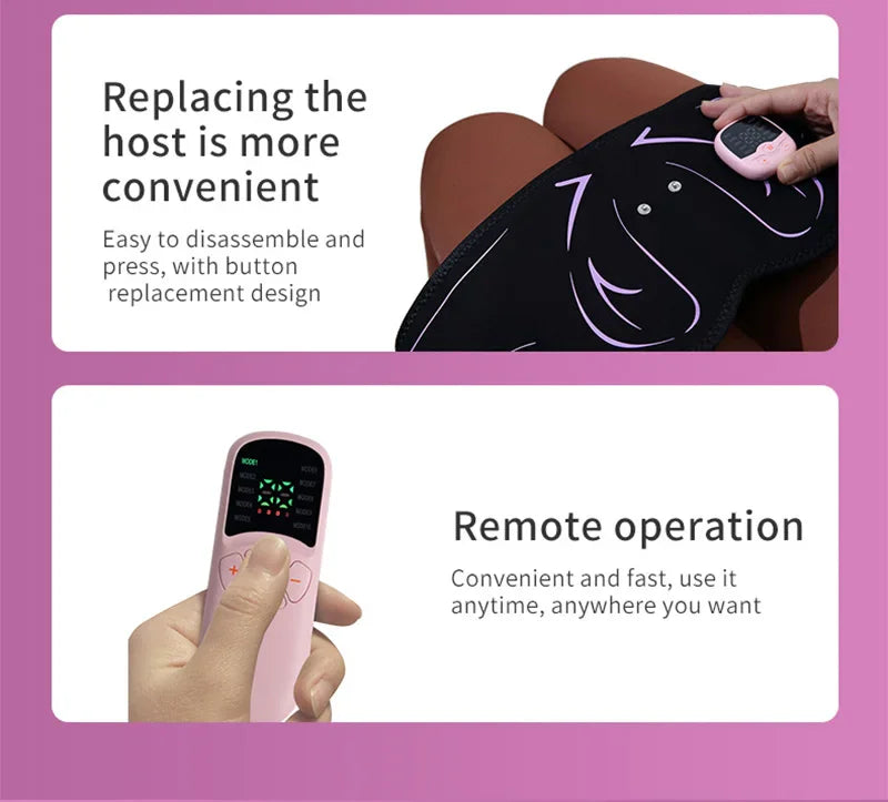 Electric EMS Hips Trainer Butt Muscle Stimulator USB Rechargable Buttocks Lifting Massage Toner Lose Weight Fitness Massager