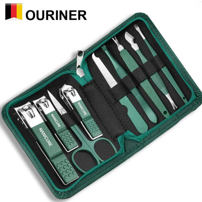 Stainless Steel Manicure And Pedicure Nail Clipper Tool Set