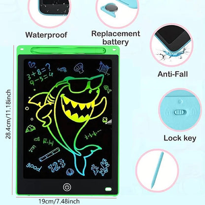 12 Inch LCD Drawing Tablet Handwriting Tablet Electronic Writing Board Doodle Board Educational Toys For 3-12 Years Kids Gifts