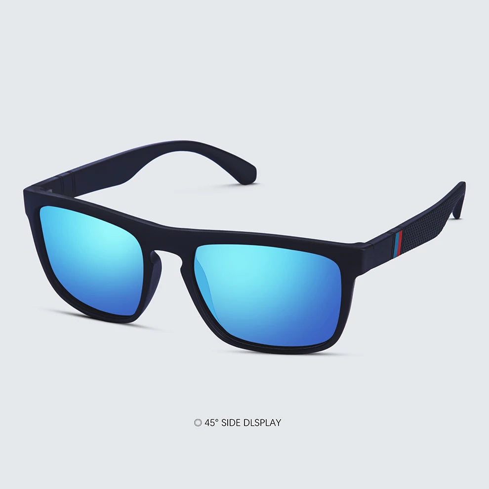 Fashion Square Vintage Polarized Sunglasses Men Women Retro Driving Fishing  Sun Glasses UV400 Eyewear