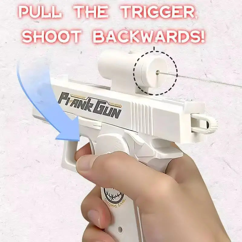 Funny Double-Sided Reverse Water Gun - Summer Prank Toy,Mini Tactical Water Sprayer for Kids & Adults, Pool Beach Water Fight