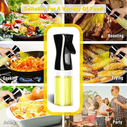 Eco Friendly PE Plastic Olive Oil Spray Bottle For Kitchen Cooking
