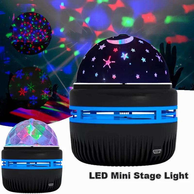 Aurora Crystal Projector Night Light with Remote Control | অরোরা ক্রিস্টাল প্রজেক্টর নাইট লাইট