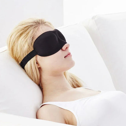 3D Soft Sleep Eye Mask For Men And Women Unisex Light Blocking Comfort Cover