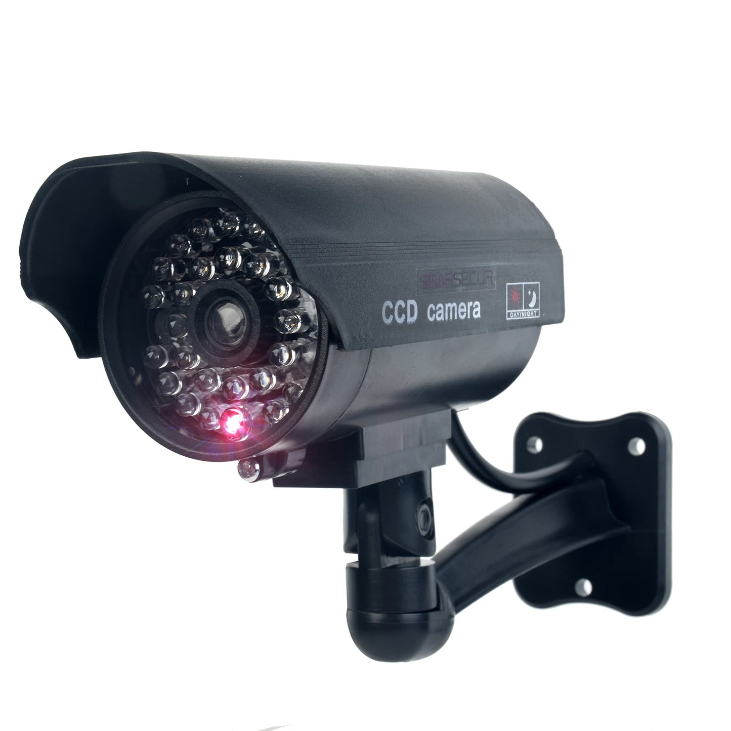 ALARMEST Fake Camera Dummy Waterproof Security CCTV Surveillance Camera With Flashing Red Led Light Outdoor Indoor