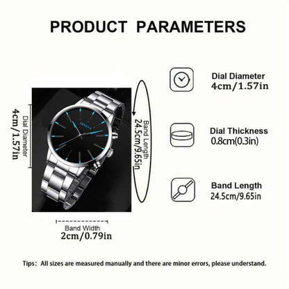 Stylish Men's Quartz Watch, Fashionable Business Men's Watch, Christmas, Halloween Gift